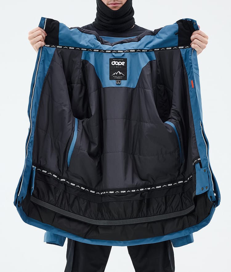 Dope Adept Snowboardjacke Herren Blue Steel Renewed, Bild 9 von 9