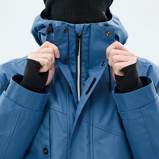 Frontreißverschluss mit doppelter Schutzleiste Hauptdetailproduktbild,