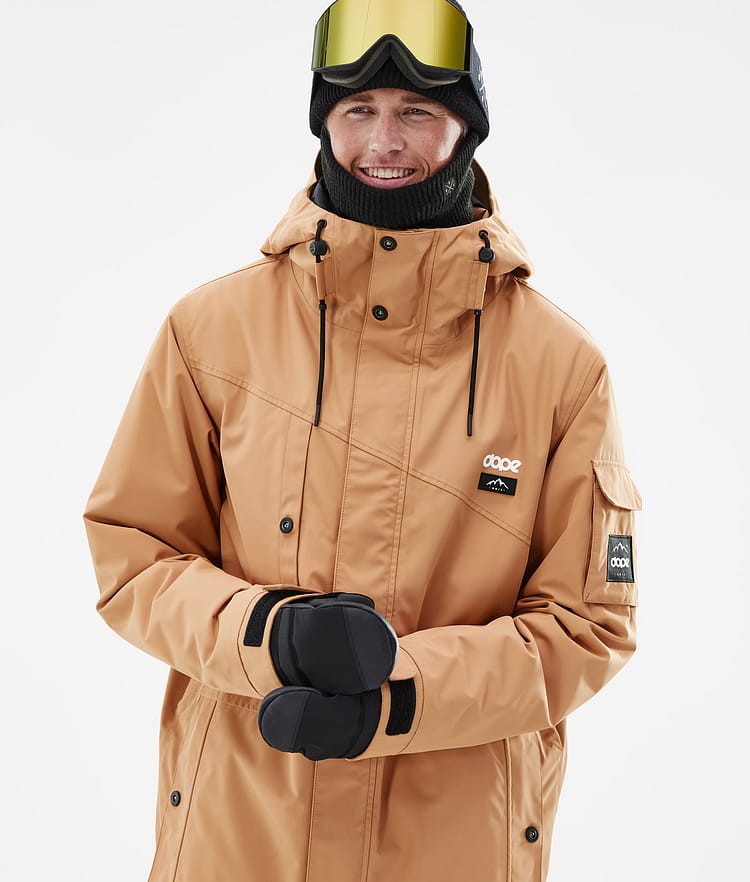 Dope Adept Snowboardjacke Herren Khaki Yellow