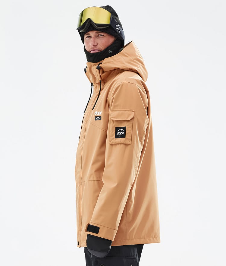 Dope Adept Snowboardjacke Herren Khaki Yellow