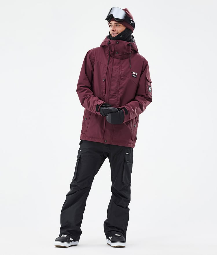 Dope Adept Snowboardjacke Herren Don Burgundy