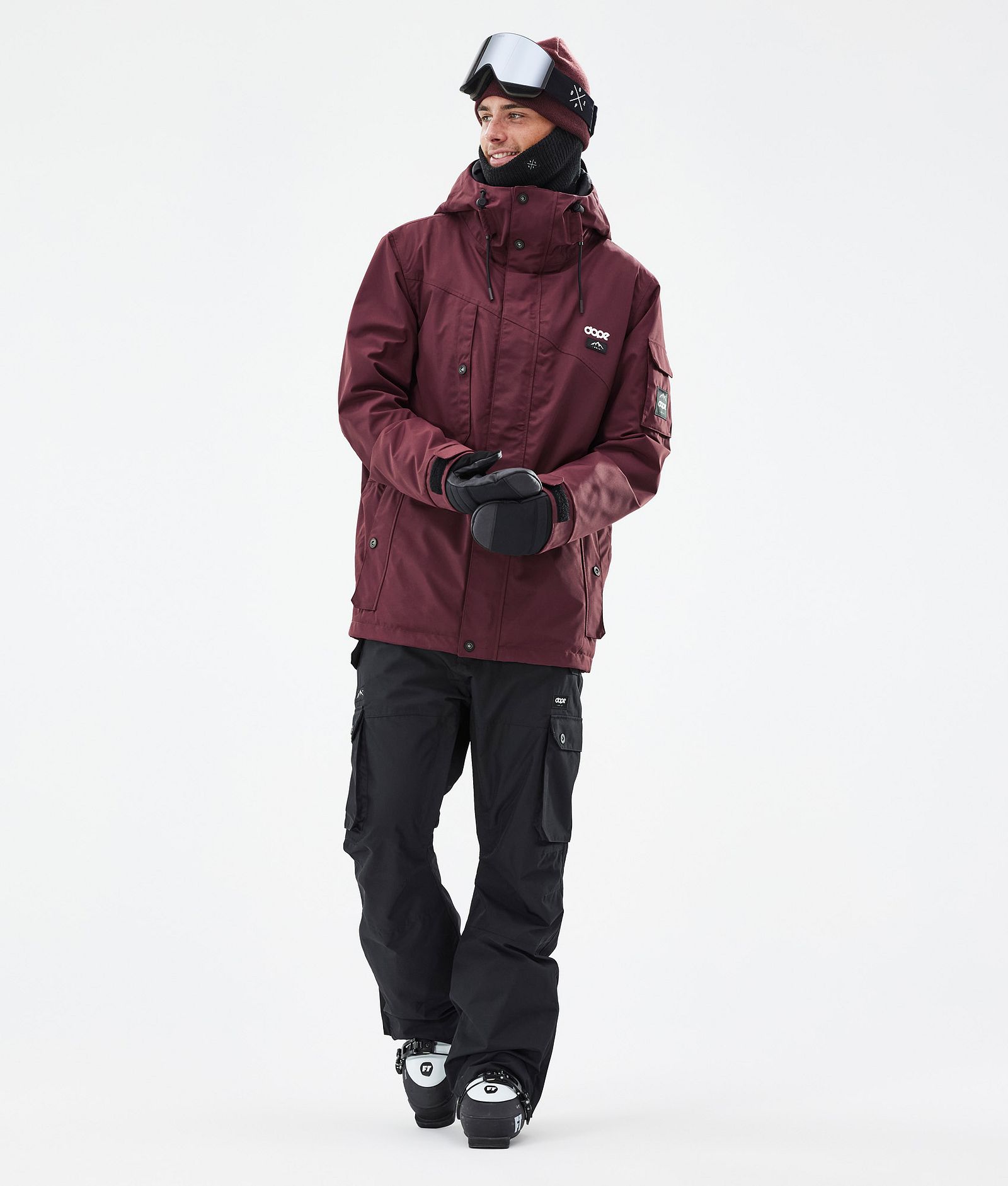 Dope Adept Skijacke Herren Don Burgundy, Bild 2 von 9