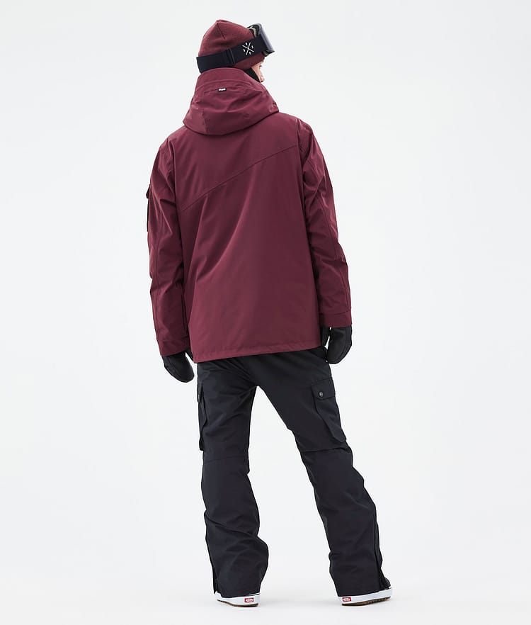 Dope Adept Snowboardjacke Herren Don Burgundy