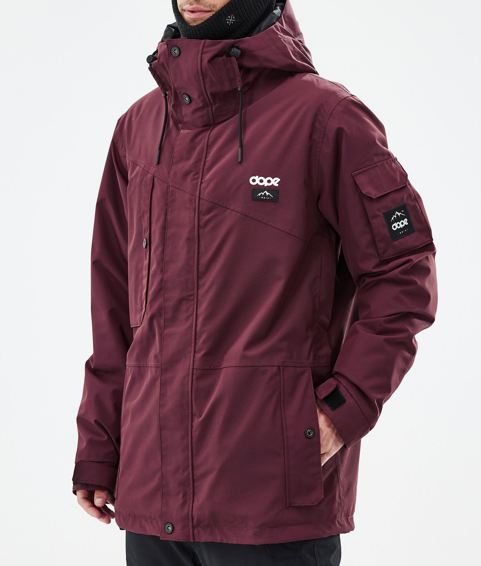 Dope Adept Skijacke Herren Don Burgundy, Bild 7 von 9