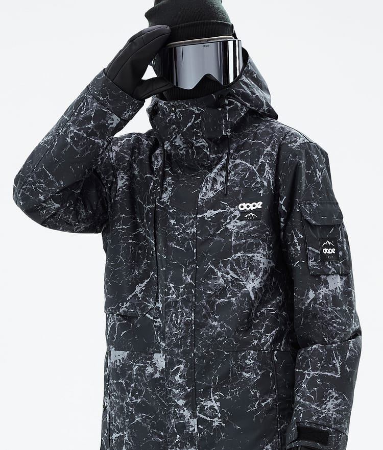 Dope Adept Snowboardjacke Herren Rock Black