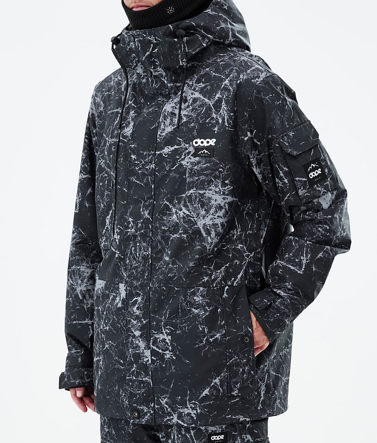 Dope Adept Snowboardjacke Herren Rock Black