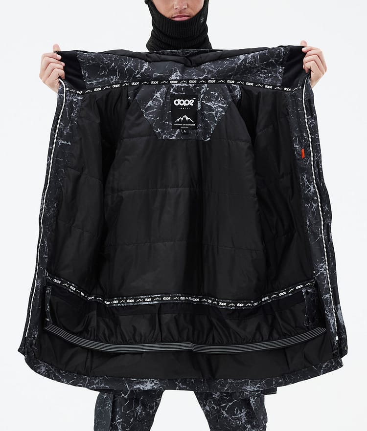 Dope Adept Snowboardjacke Herren Rock Black, Bild 10 von 10