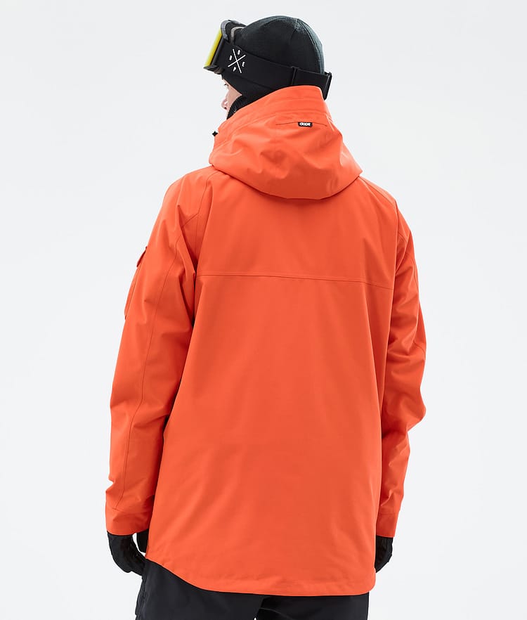 Dope Akin Snowboardjacke Herren Orange, Bild 7 von 10