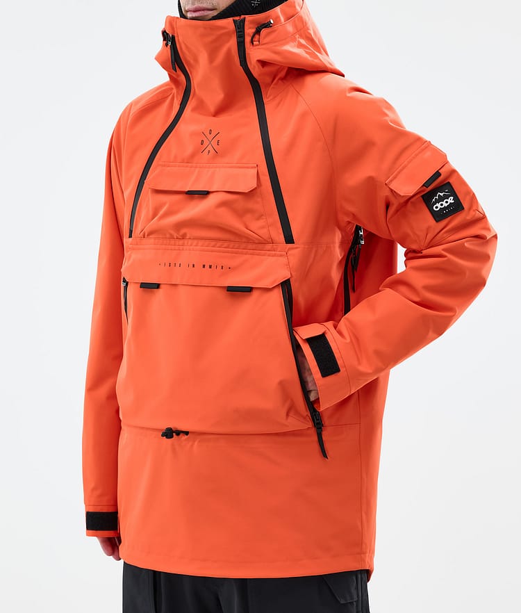 Dope Akin Snowboardjacke Herren Orange, Bild 8 von 10