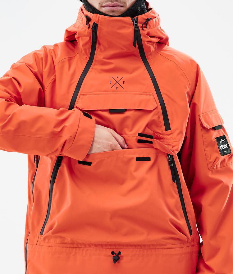 Dope Akin Snowboardjacke Herren Orange, Bild 9 von 8