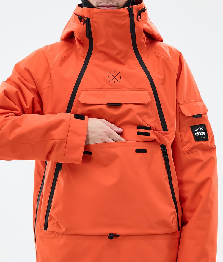 Dope Akin Snowboardjacke Herren Orange, Bild 9 von 10