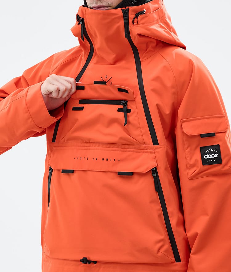Dope Akin Snowboardjacke Herren Orange, Bild 9 von 9