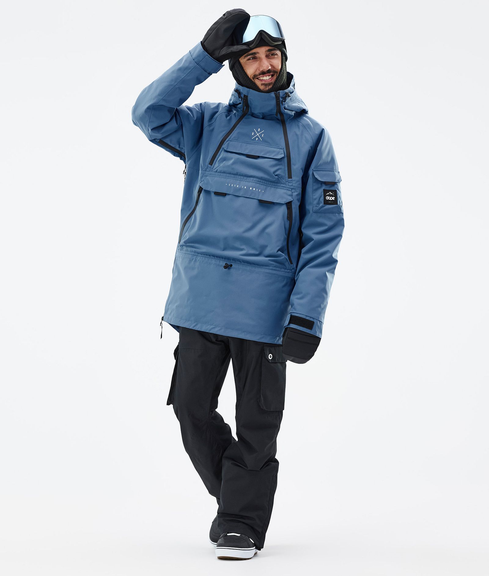 Dope Akin Snowboardjacke Herren Blue Steel, Bild 3 von 9