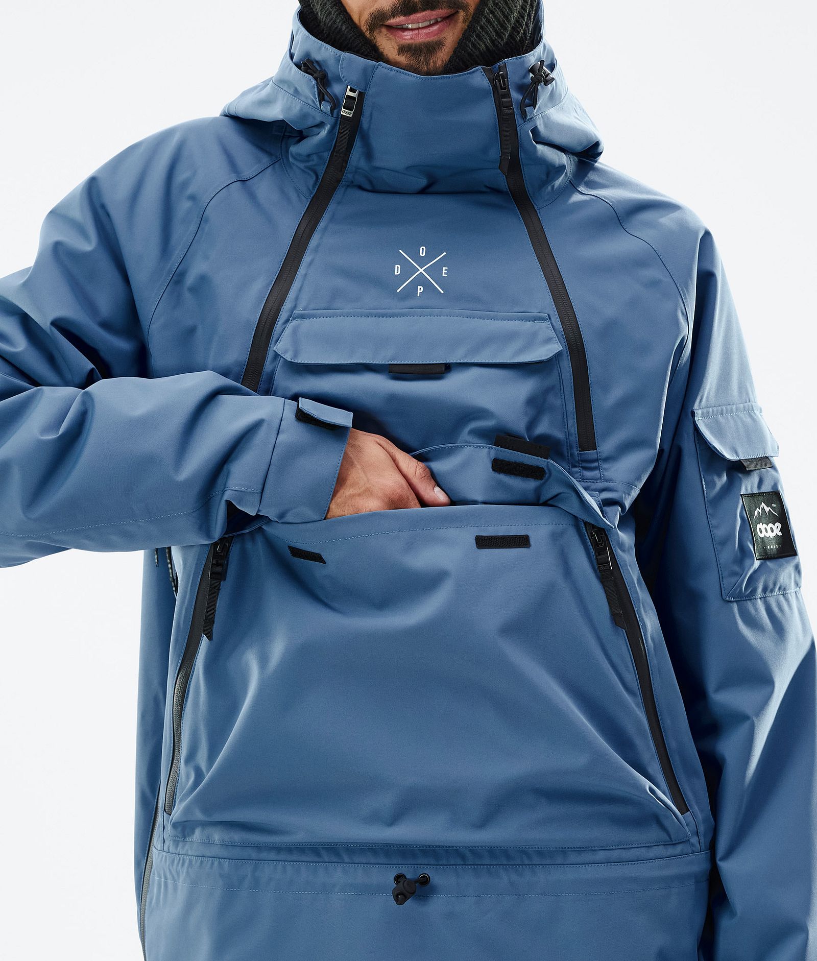 Dope Akin Snowboardjacke Herren Blue Steel, Bild 9 von 9