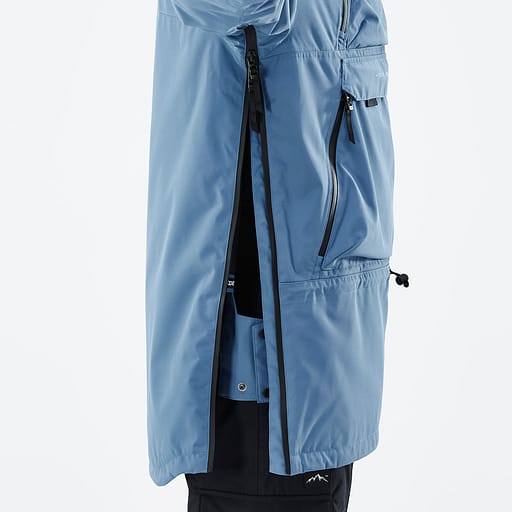 Seitlicher Reißverschluss mit innenliegender Schutzleiste Hauptdetailproduktbild,