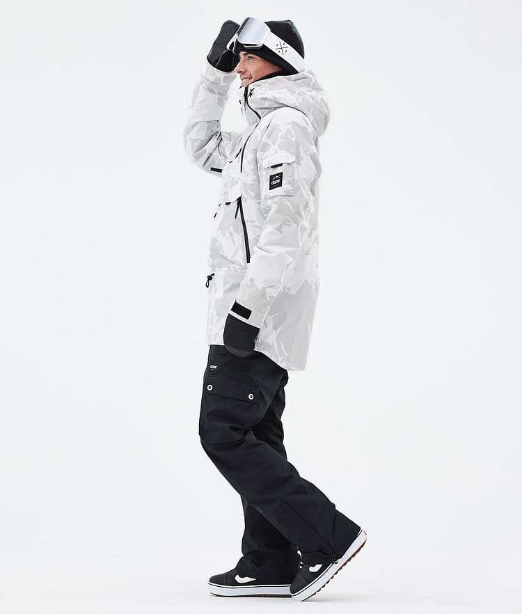 Dope Akin Snowboardjacke Herren Grey Camo Renewed, Bild 4 von 8