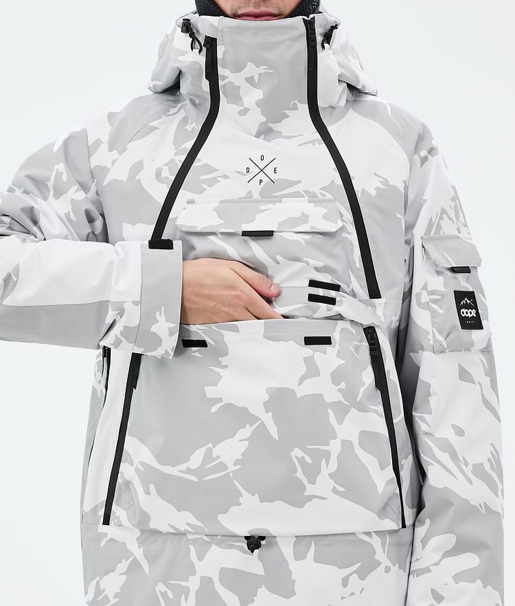 Dope Akin Snowboardjacke Herren Grey Camo, Bild 8 von 9