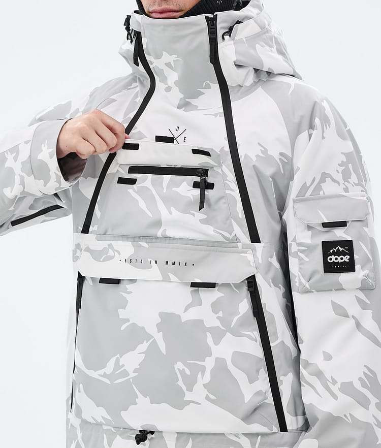 Dope Akin Snowboardjacke Herren Grey Camo, Bild 9 von 9