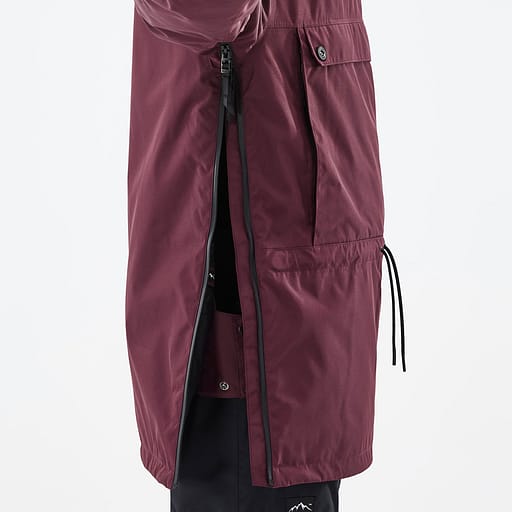 Seitlicher Reißverschluss mit innenliegender Schutzleiste Hauptdetailproduktbild,