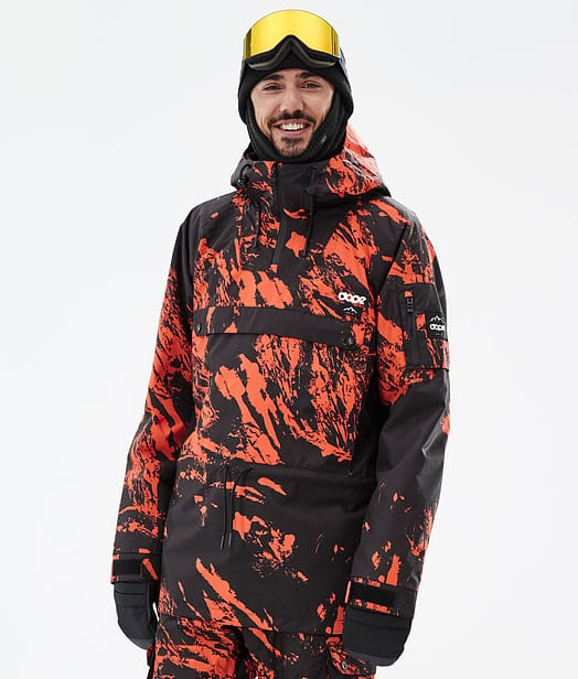 Dope Annok Snowboardjacke Herren Paint Orange