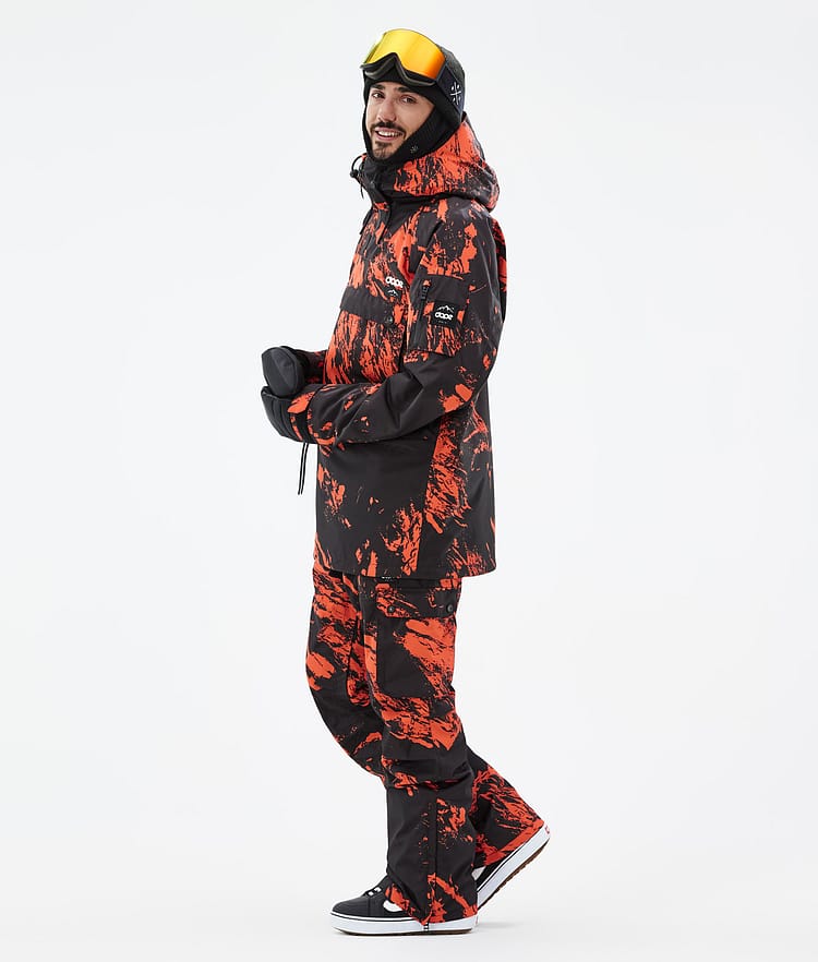 Dope Annok Snowboardjacke Herren Paint Orange