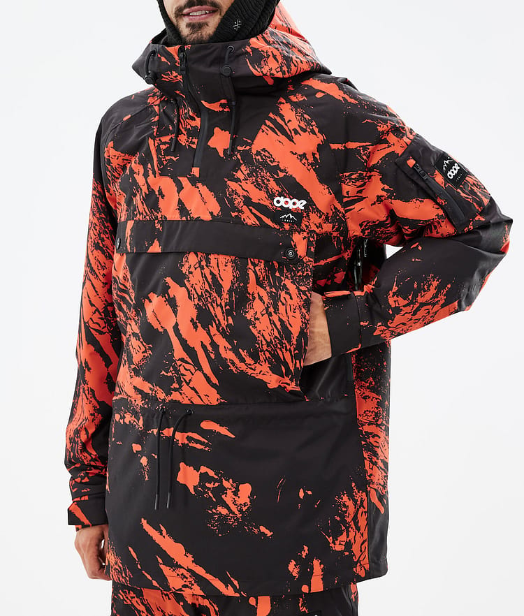 Dope Annok Snowboardjacke Herren Paint Orange