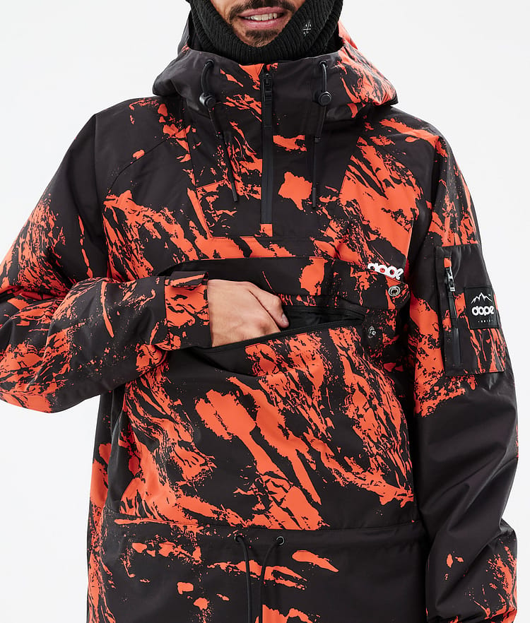 Dope Annok Skijacke Herren Paint Orange