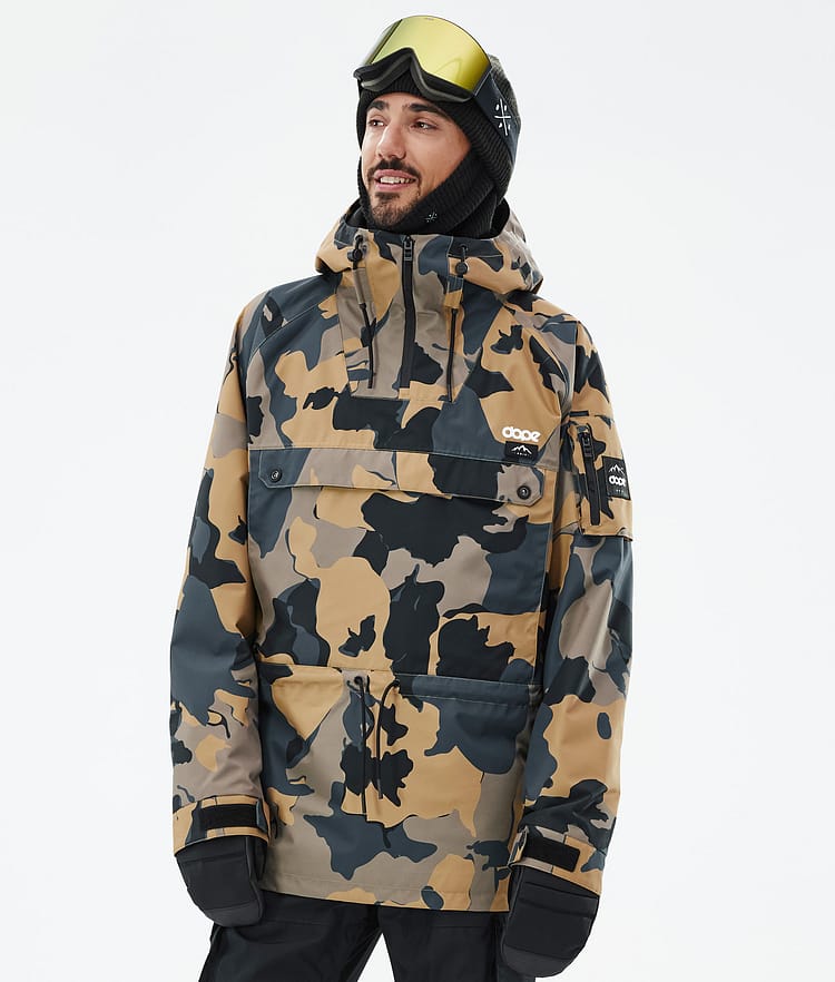 Dope Annok Snowboardjacke Herren Walnut Camo