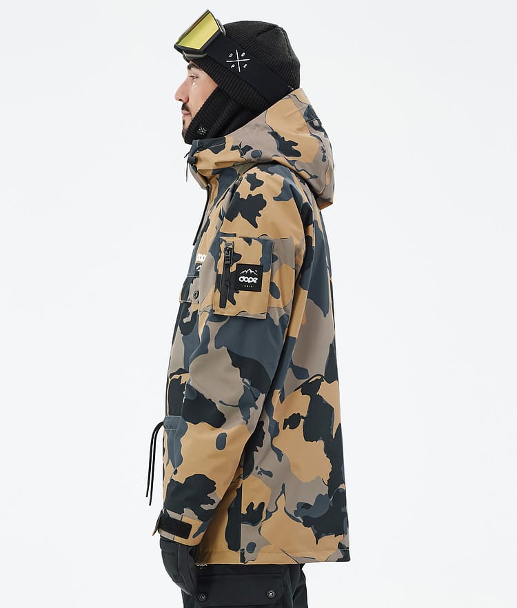 Dope Annok Skijacke Herren Walnut Camo, Bild 6 von 9