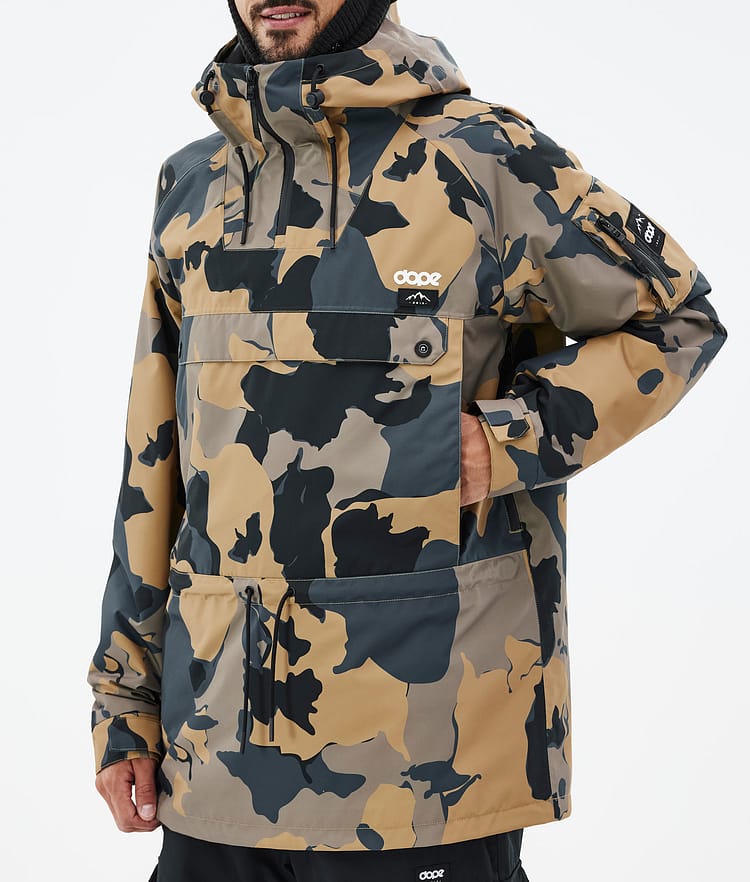 Dope Annok Snowboardjacke Herren Walnut Camo Renewed, Bild 8 von 9