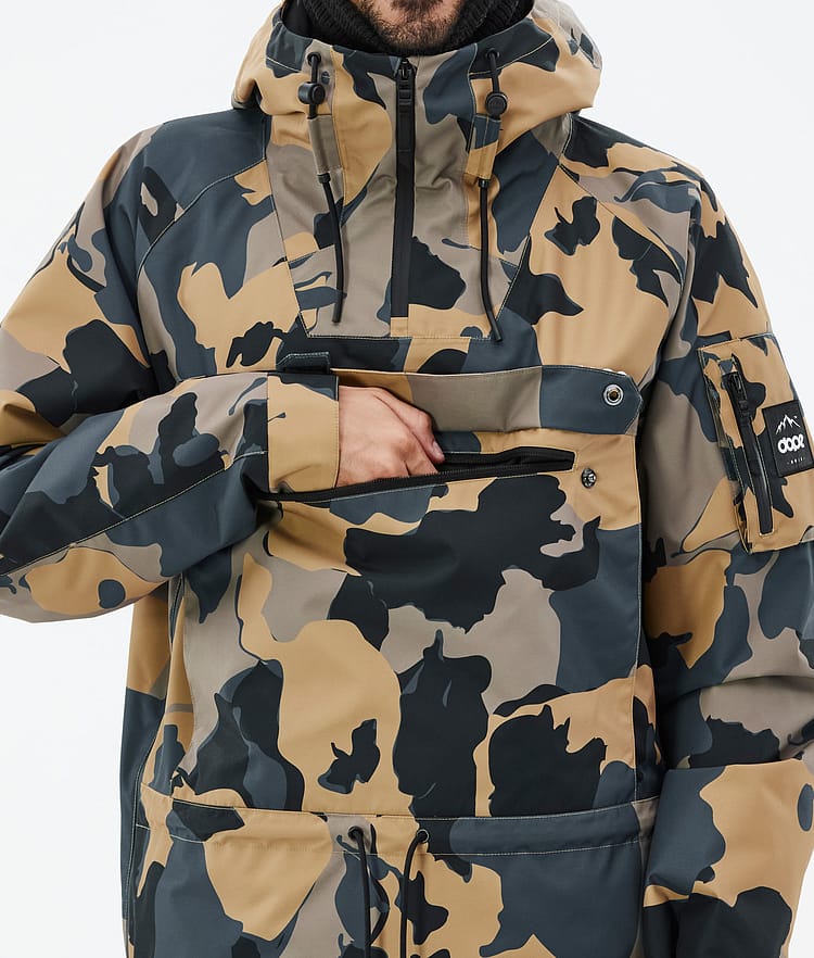 Dope Annok Snowboardjacke Herren Walnut Camo