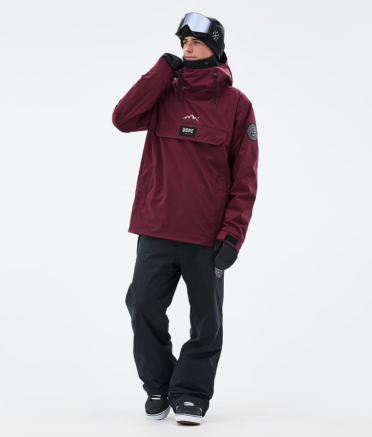 Dope Blizzard Snowboardjacke Herren Burgundy, Bild 2 von 8
