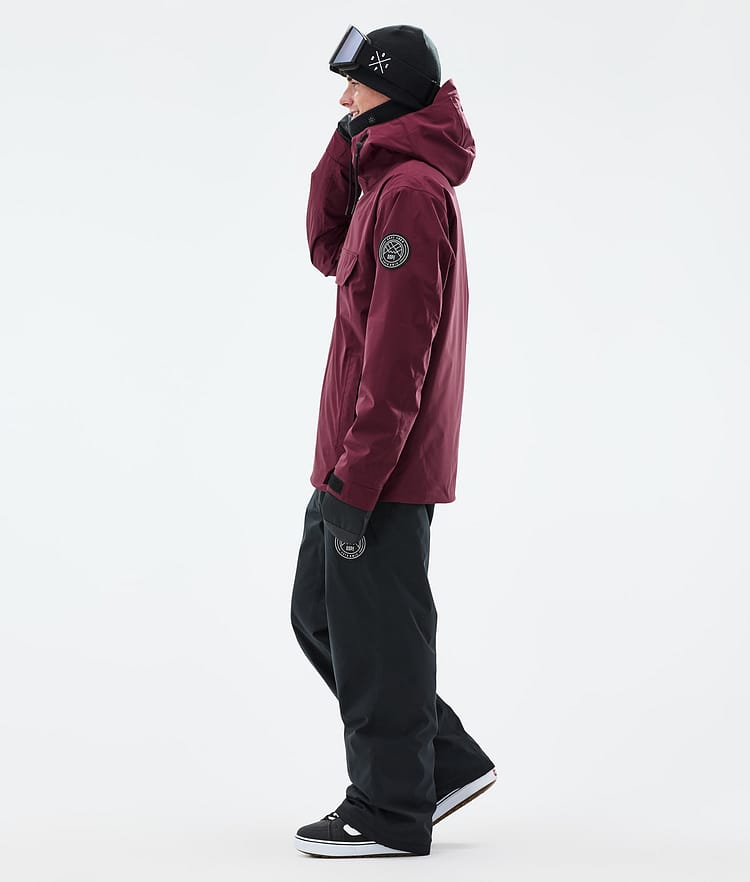 Dope Blizzard Snowboardjacke Herren Burgundy, Bild 3 von 8