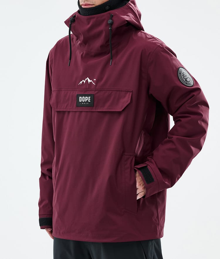 Dope Blizzard Snowboardjacke Herren Burgundy, Bild 7 von 8
