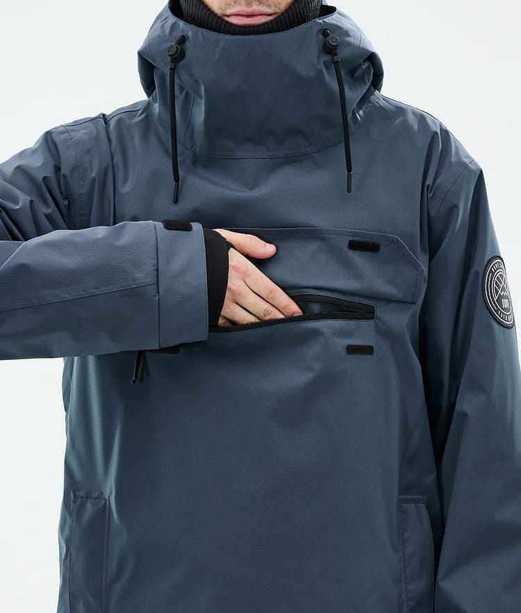 Dope Blizzard Snowboardjacke Herren Metal Blue, Bild 8 von 8