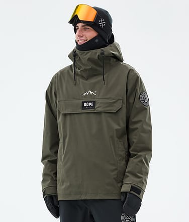 Dope Blizzard Skijacke Herren Olive Green