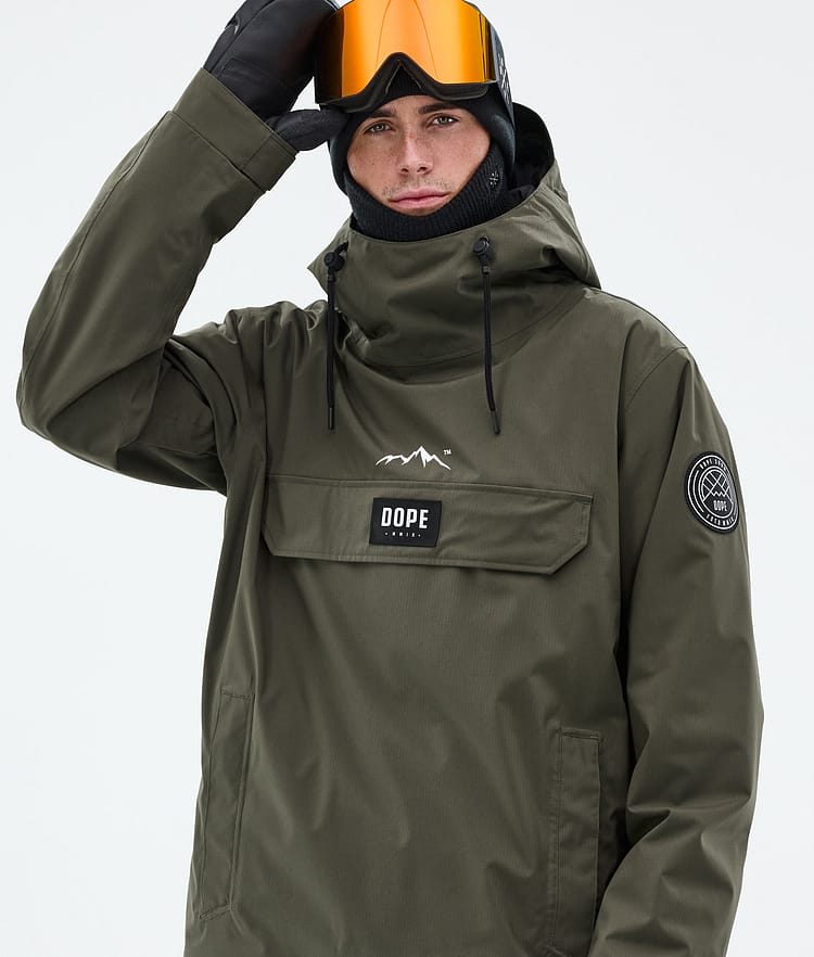Dope Blizzard Skijacke Herren Olive Green, Bild 2 von 9