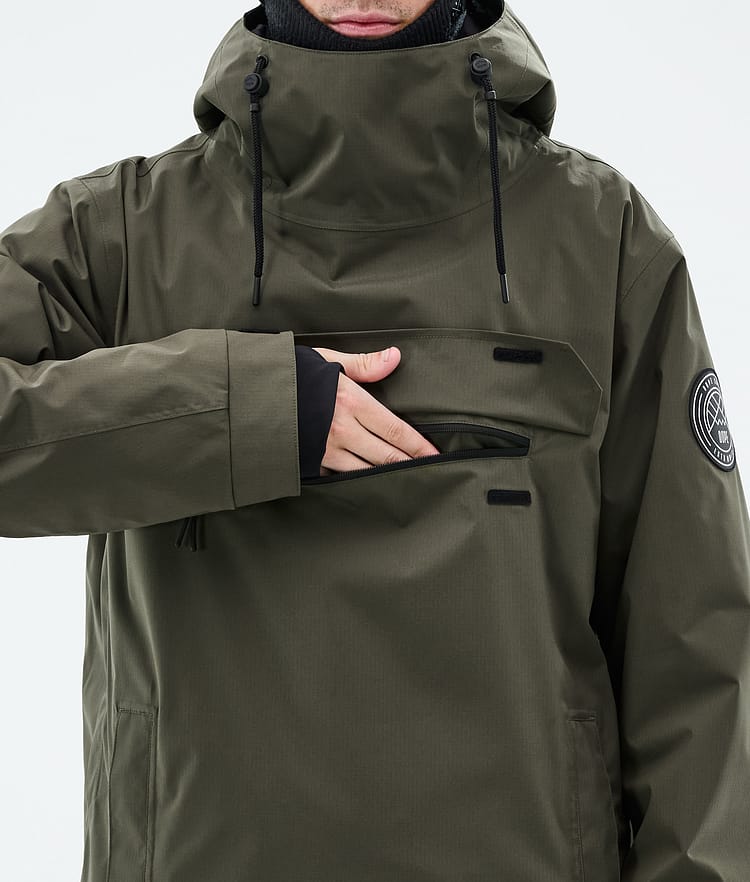 Dope Blizzard Skijacke Herren Olive Green, Bild 9 von 9