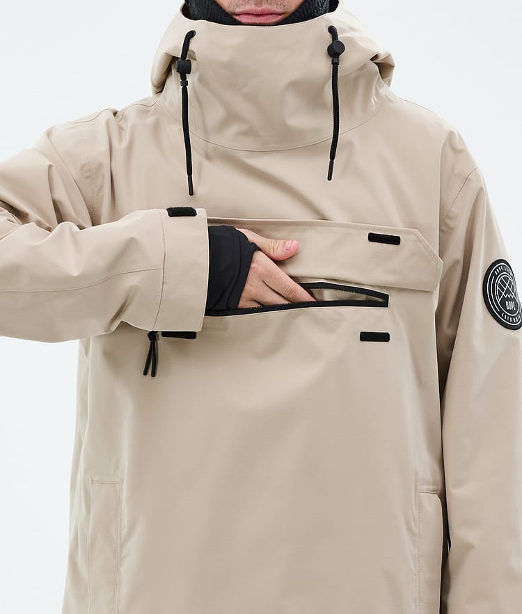 Dope Blizzard Snowboardjacke Herren Sand Renewed, Bild 8 von 8