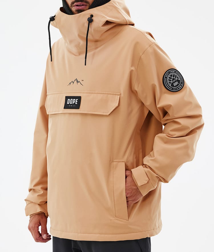 Dope Blizzard Snowboardjacke Herren Khaki Yellow, Bild 8 von 9