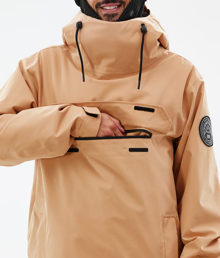 Dope Blizzard Snowboardjacke Herren Khaki Yellow, Bild 9 von 9