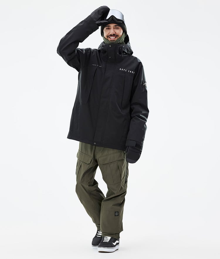 Dope Ranger Snowboardjacke Herren Black, Image 3 of 10
