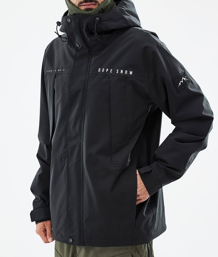 Dope Ranger Snowboardjacke Herren Black, Image 8 of 10