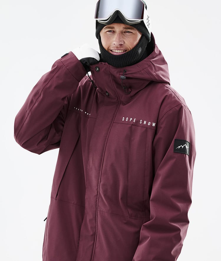 Dope Ranger Skijacke Herren Burgundy, Image 2 of 10