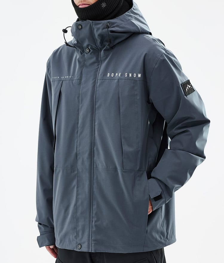Dope Ranger Snowboardjacke Herren Metal Blue, Image 8 of 10