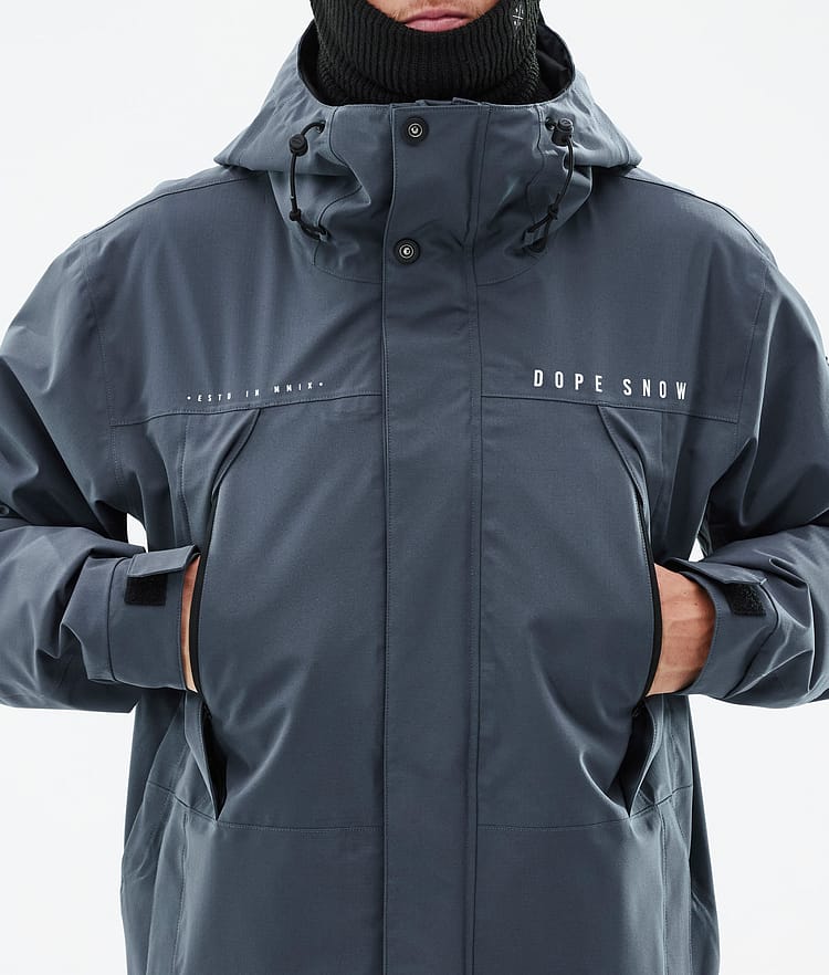 Dope Ranger Snowboardjacke Herren Metal Blue, Image 9 of 10