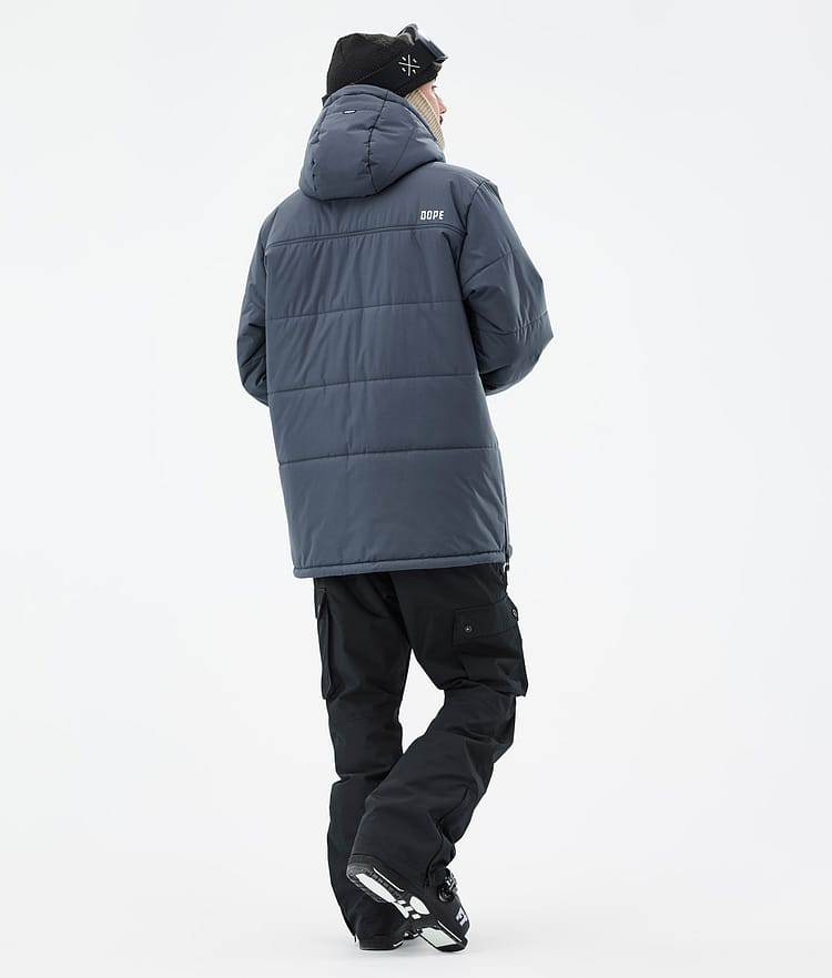 Dope Puffer Skijacke Herren Metal Blue, Image 5 of 9