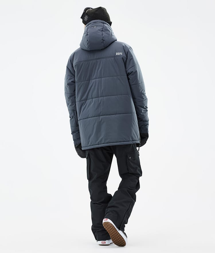 Dope Puffer Snowboardjacke Herren Metal Blue, Image 5 of 9