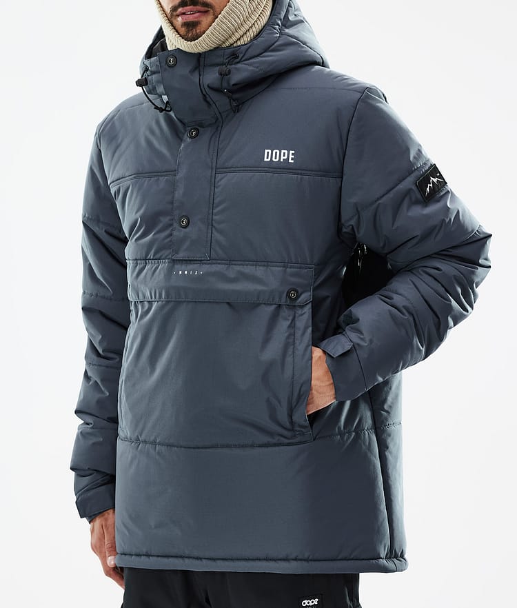 Dope Puffer Snowboardjacke Herren Metal Blue, Image 8 of 9