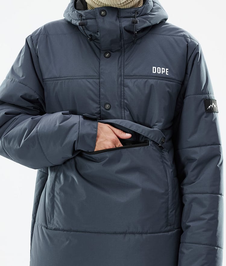 Dope Puffer Skijacke Herren Metal Blue, Image 9 of 9